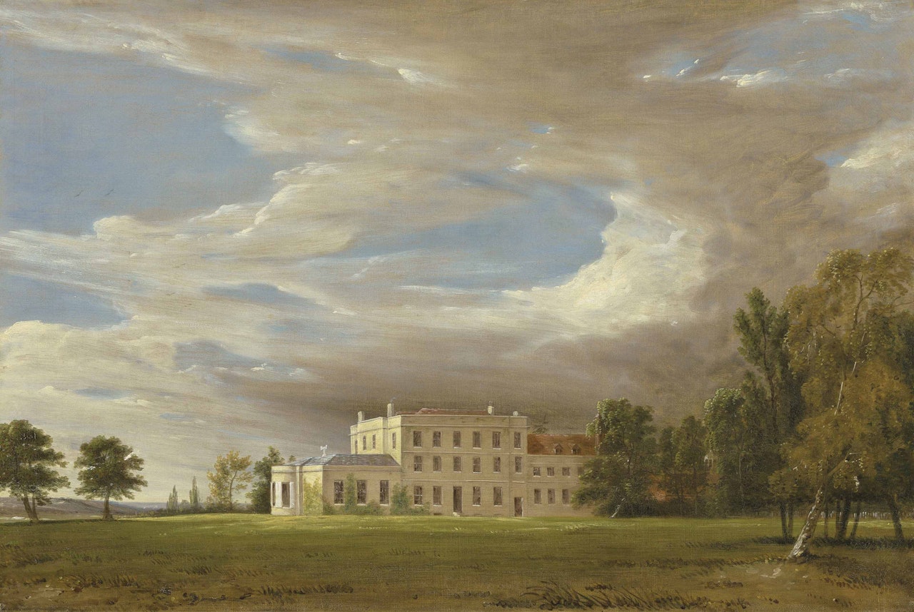 Old Hall, East Bergholt by John Constable