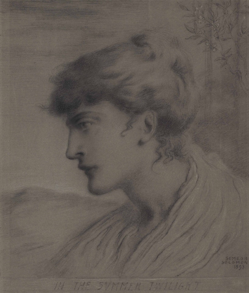 In the Summer Twilight by Simeon Solomon