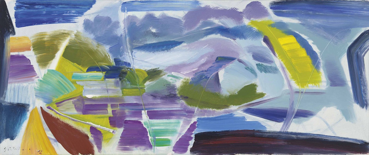 Sussex Canal No. 2 by Ivon Hitchens