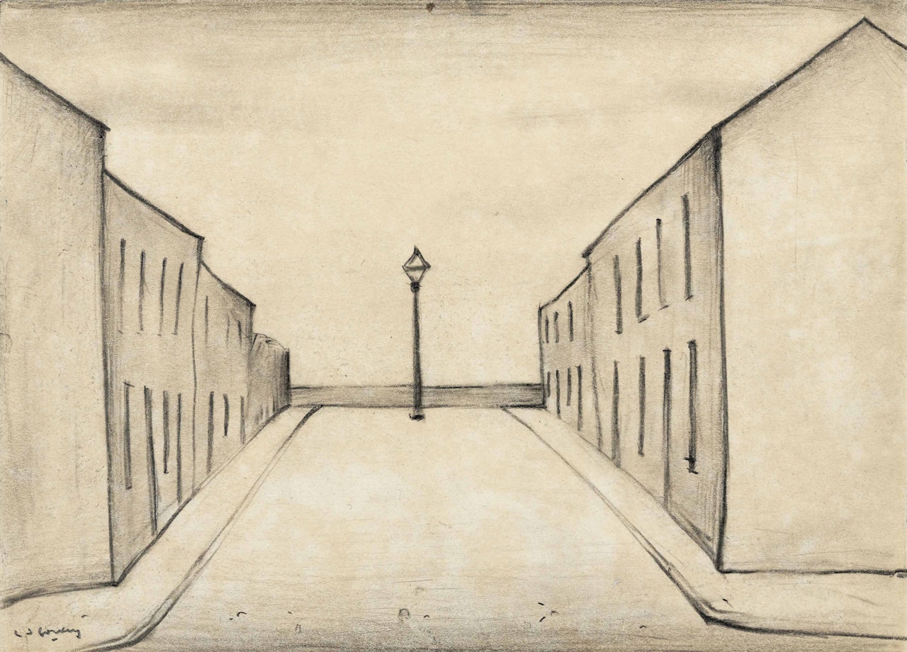 Street in Maryport by Laurence Stephen Lowry