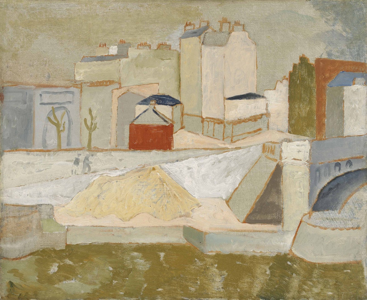The Seine at Passy by Christopher Wood
