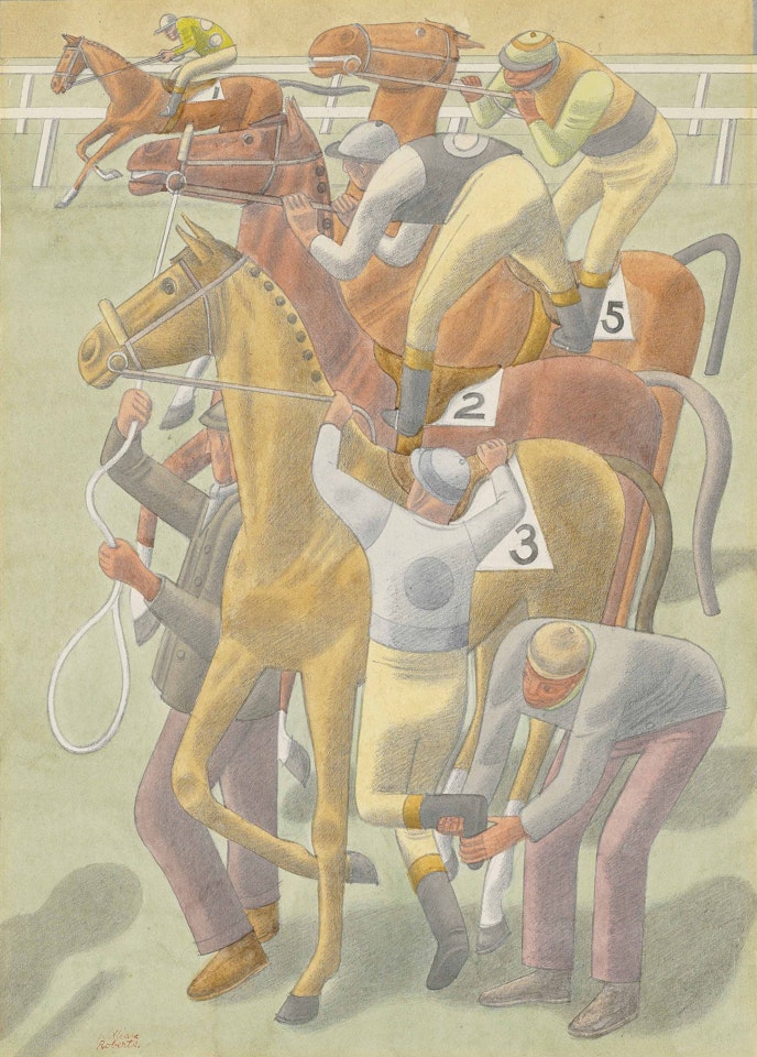 Jockey's Mounting by William Roberts