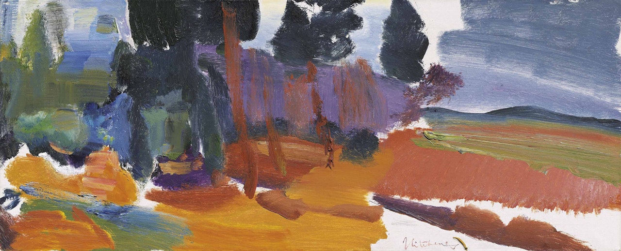 Woodland Walk and Farm Fields by Ivon Hitchens