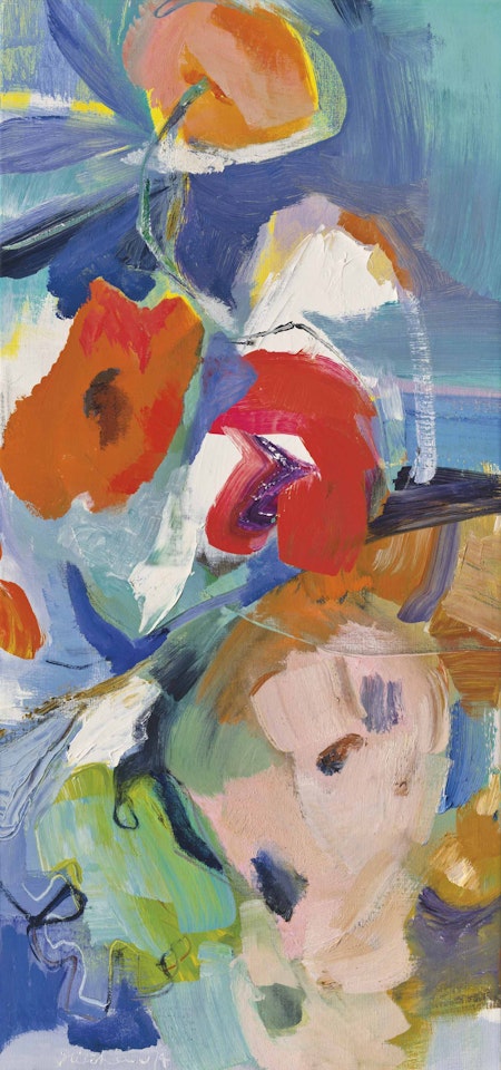 An Upright of Flowers by Ivon Hitchens