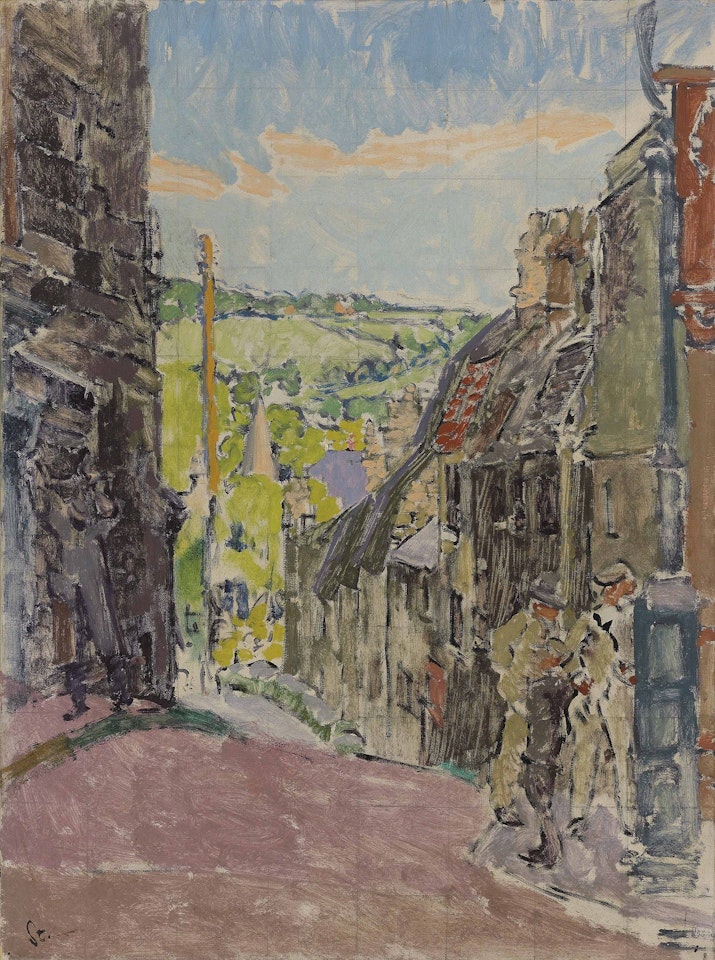 Nelson Place, Bath by Walter Richard Sickert