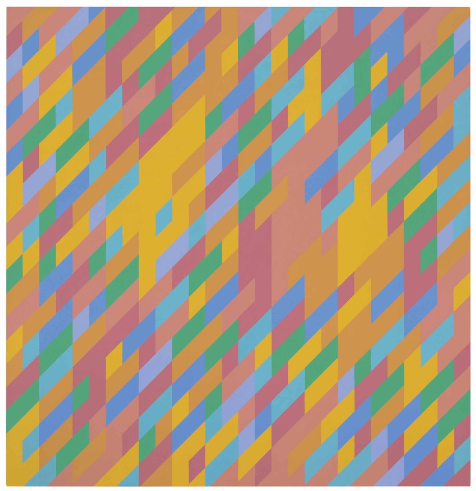 Red Place by Bridget Riley