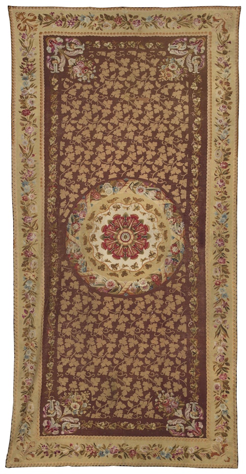 A CHARLES X AUBUSSON CARPET by Anonymous