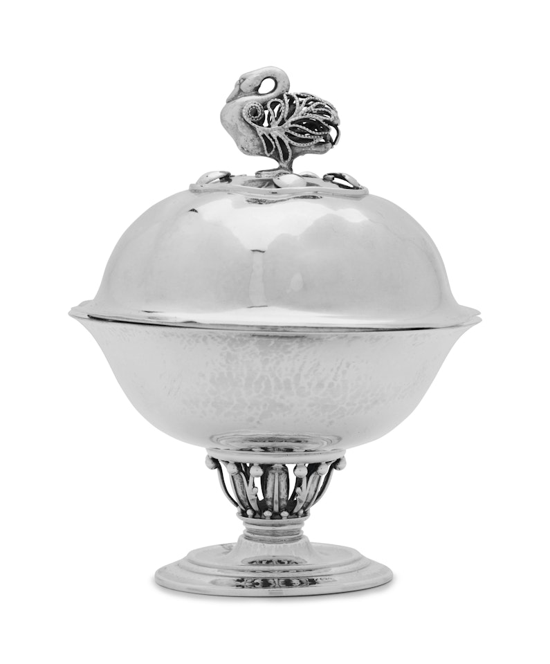 A DANISH SILVER BOWL, NO. 180 by Anonymous