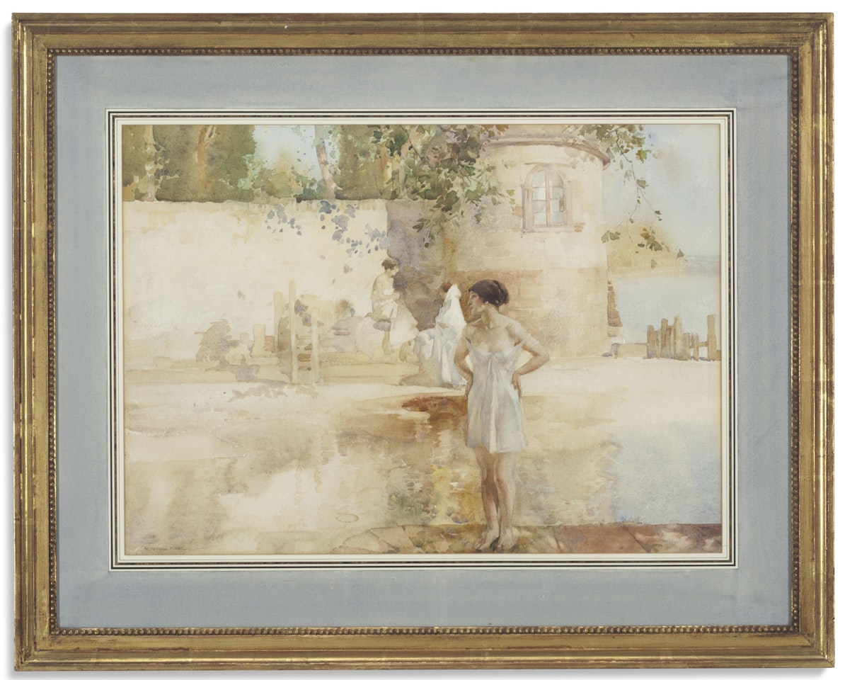 Joy in the sunlight by William Russell Flint