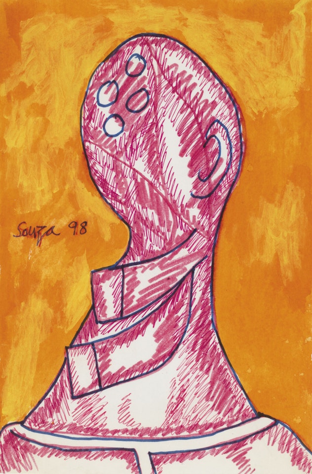 Untitled (Head) by Francis Newton Souza