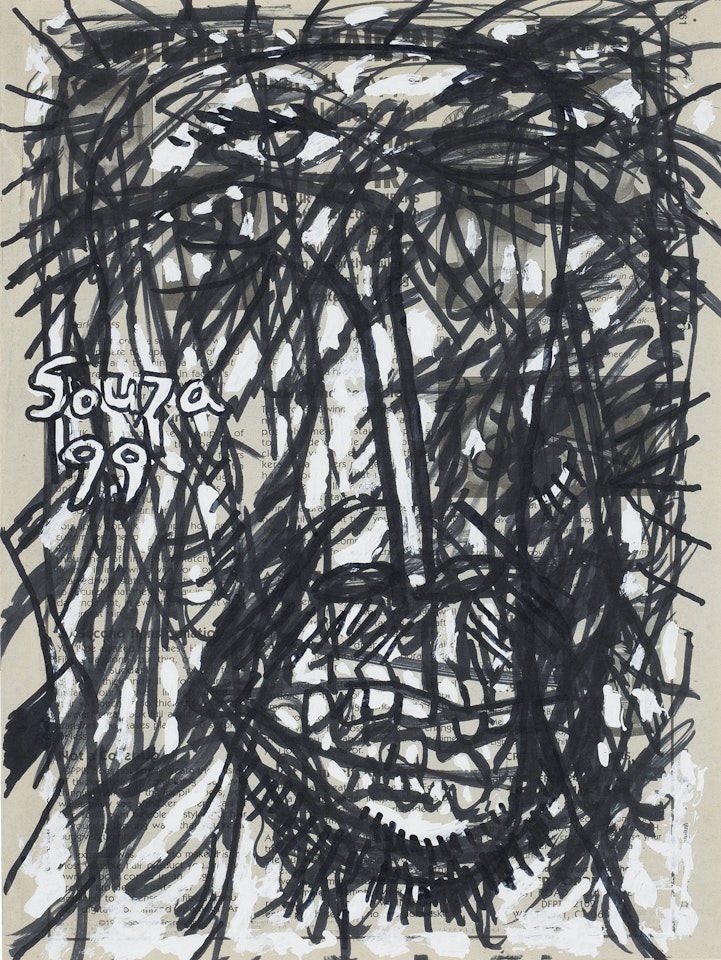 Untitled (Head of Christ) by Francis Newton Souza