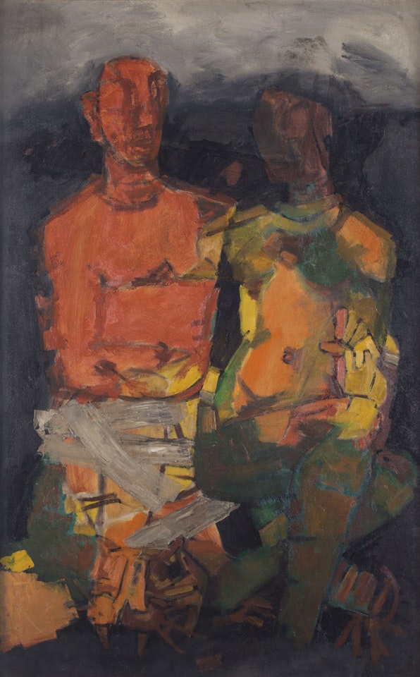 Eternal Lovers by M.F. Husain