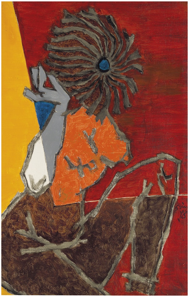 Maya V by M.F. Husain