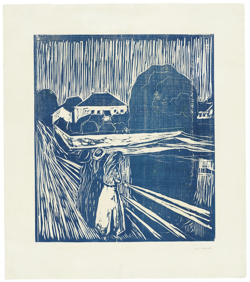 The Girls on the Bridge by Edvard Munch