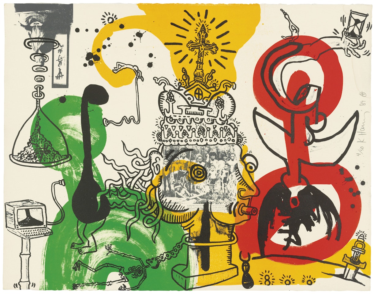 The King by Keith Haring