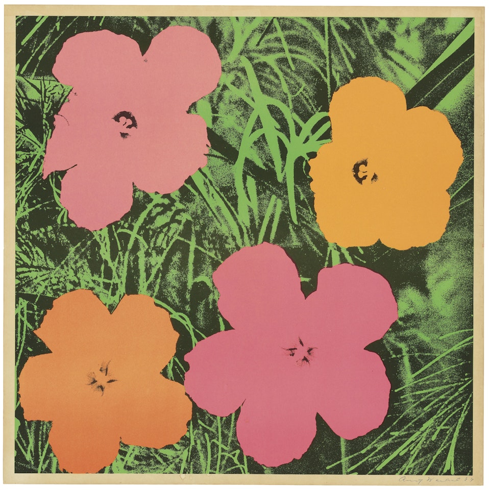 Flowers by Andy Warhol