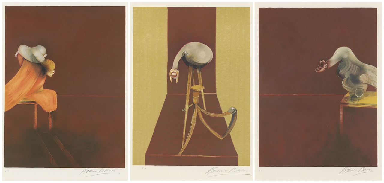 Second Version, Triptych 1944 by Francis Bacon