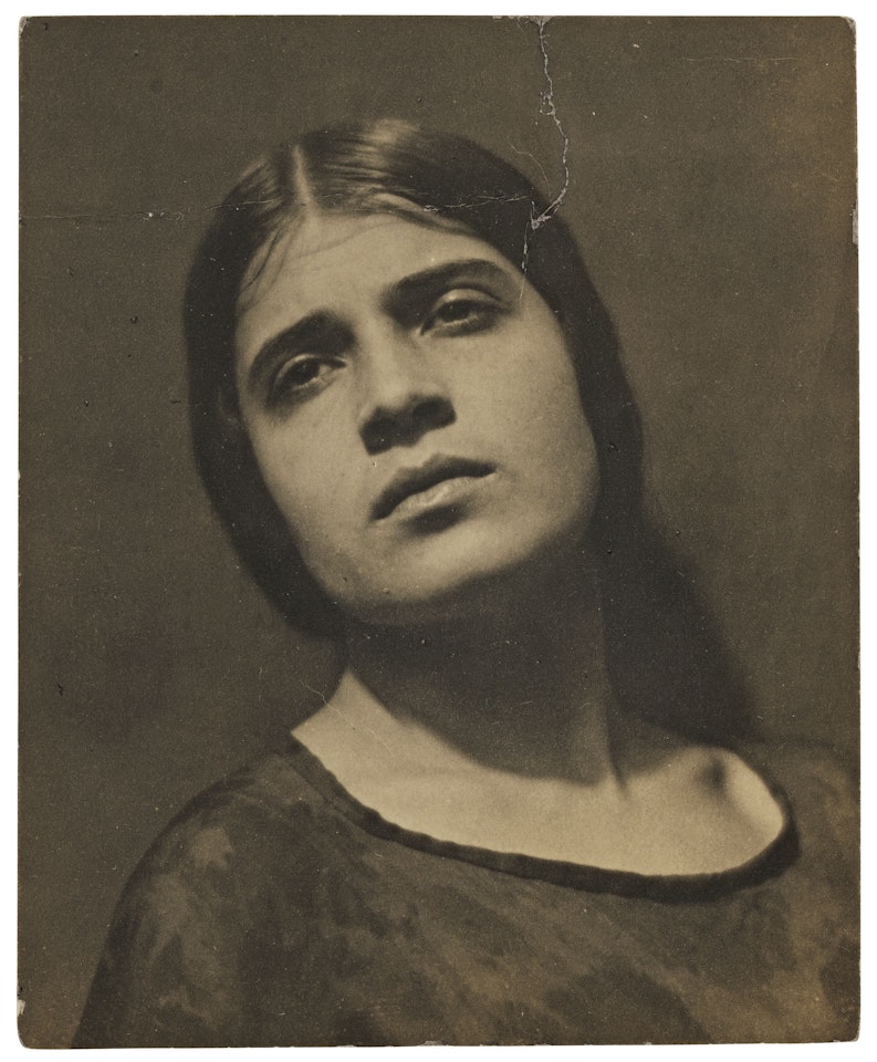 Tina Reciting by Edward Weston