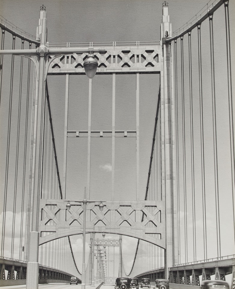 Triborough Bridge: Cables by Berenice Abbott