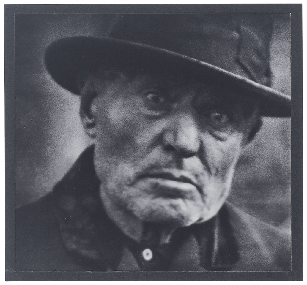 Man, Five Points Square, New York by Paul Strand
