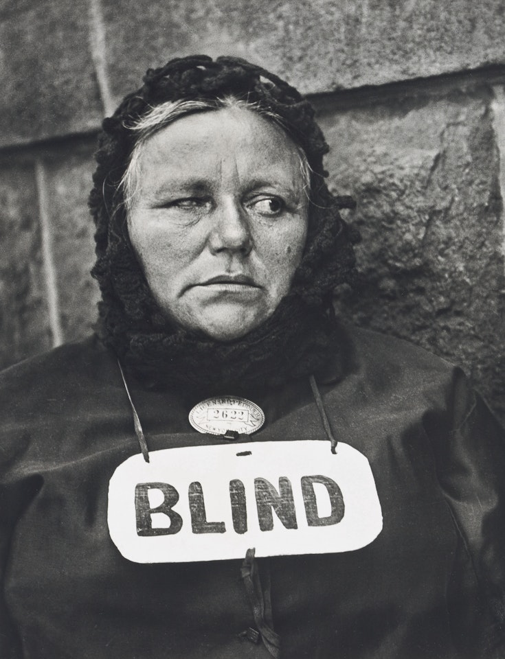 Blind Woman, New York by Paul Strand