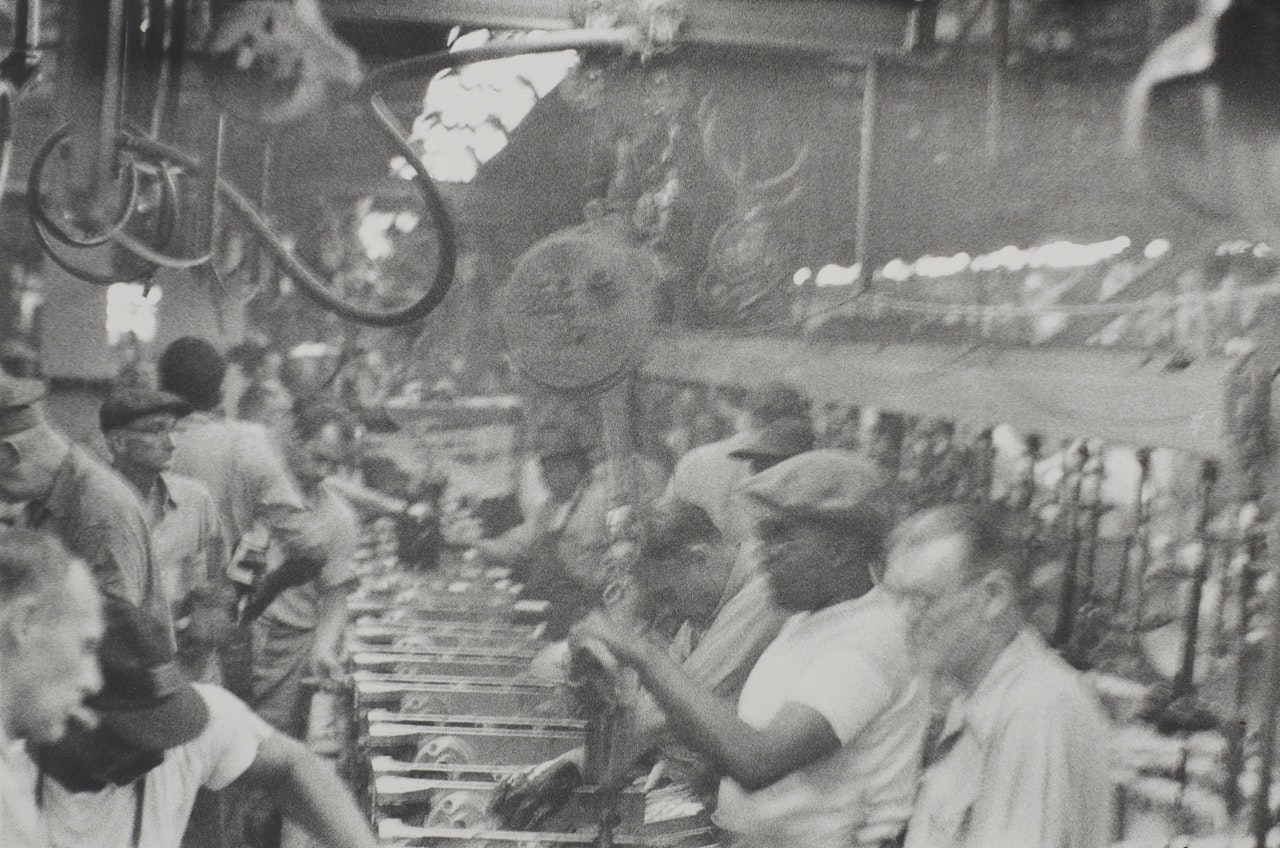 River Rouge Assembly Line - Detroit by Robert Frank