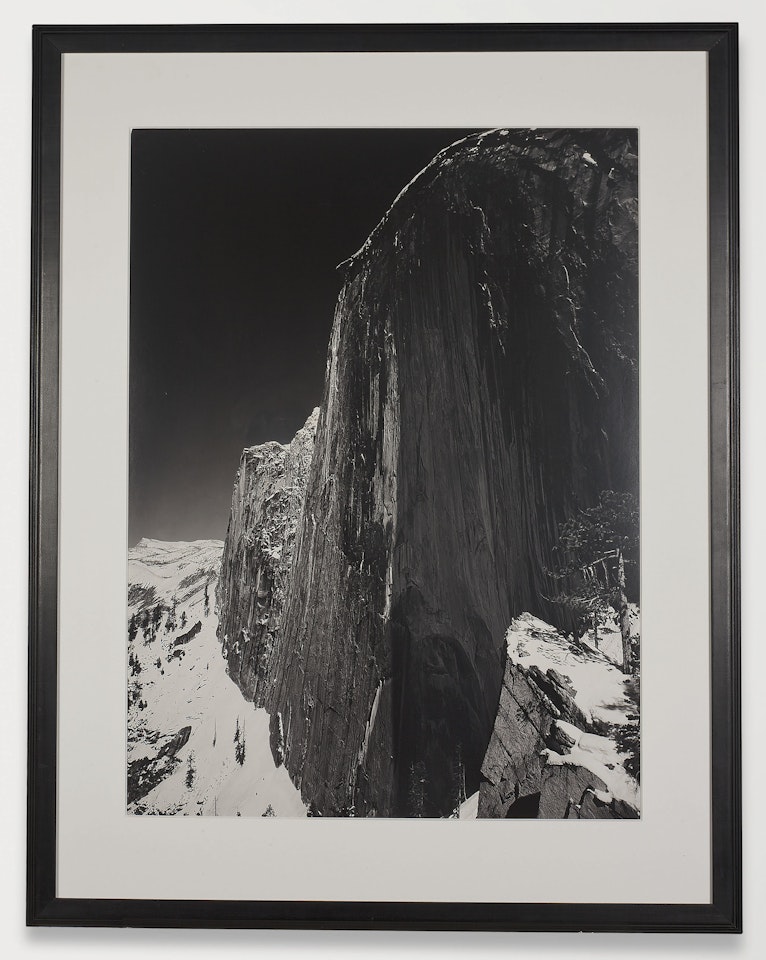 Monolith, the Face of Half Dome, Yosemite National Park, California by Ansel Adams