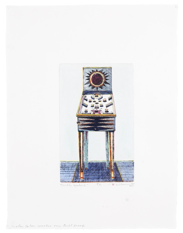 Nickel Machine by Wayne Thiebaud