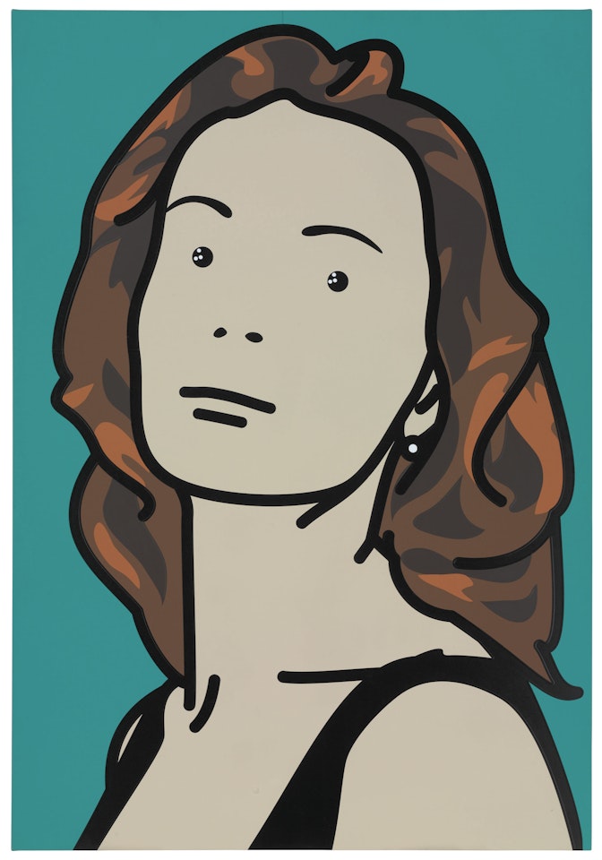 Monique, businesswoman-housewife 05. by Julian Opie