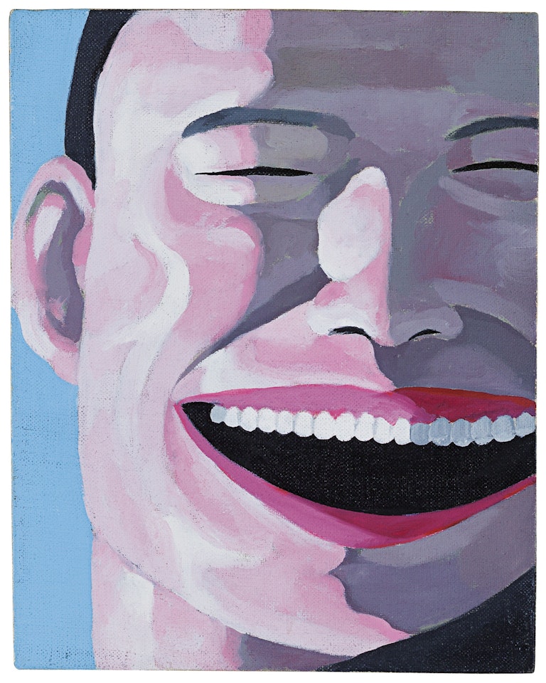 Ninety-Nine Idols Series No. 13 by Yue Minjun