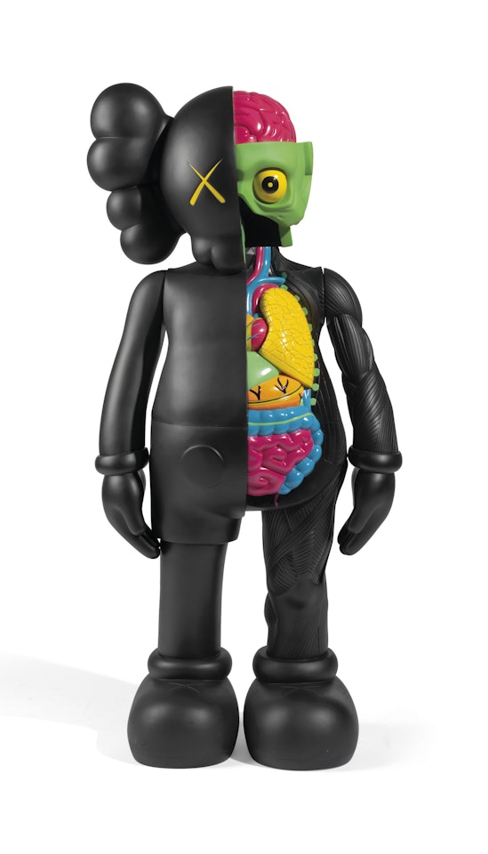 FOUR-FOOT DISSECTED COMPANION by Kaws