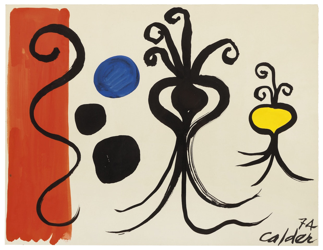 Oignons by Alexander Calder