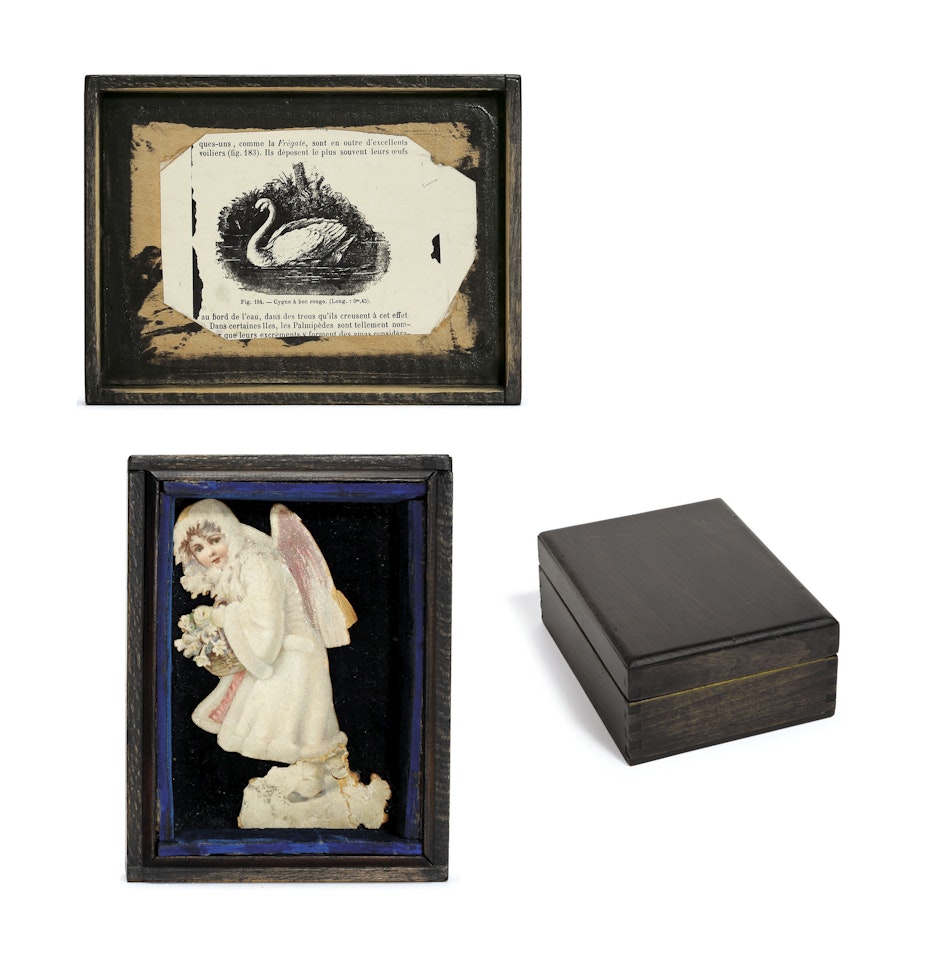 Untitled (Swan and Snow Maiden) by Joseph Cornell