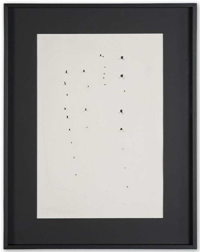 Concetto spaziale by Lucio Fontana