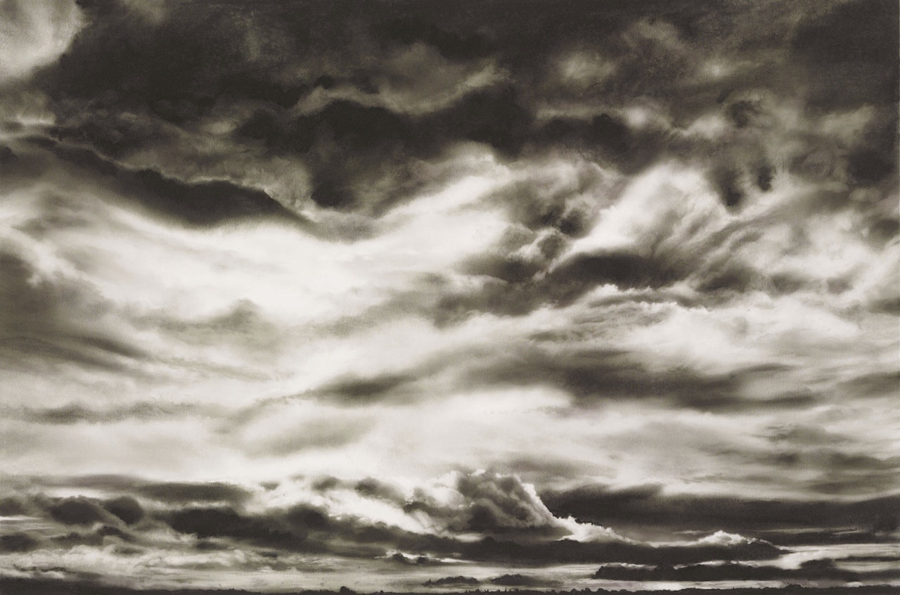 Study for Low Sky by Robert Longo