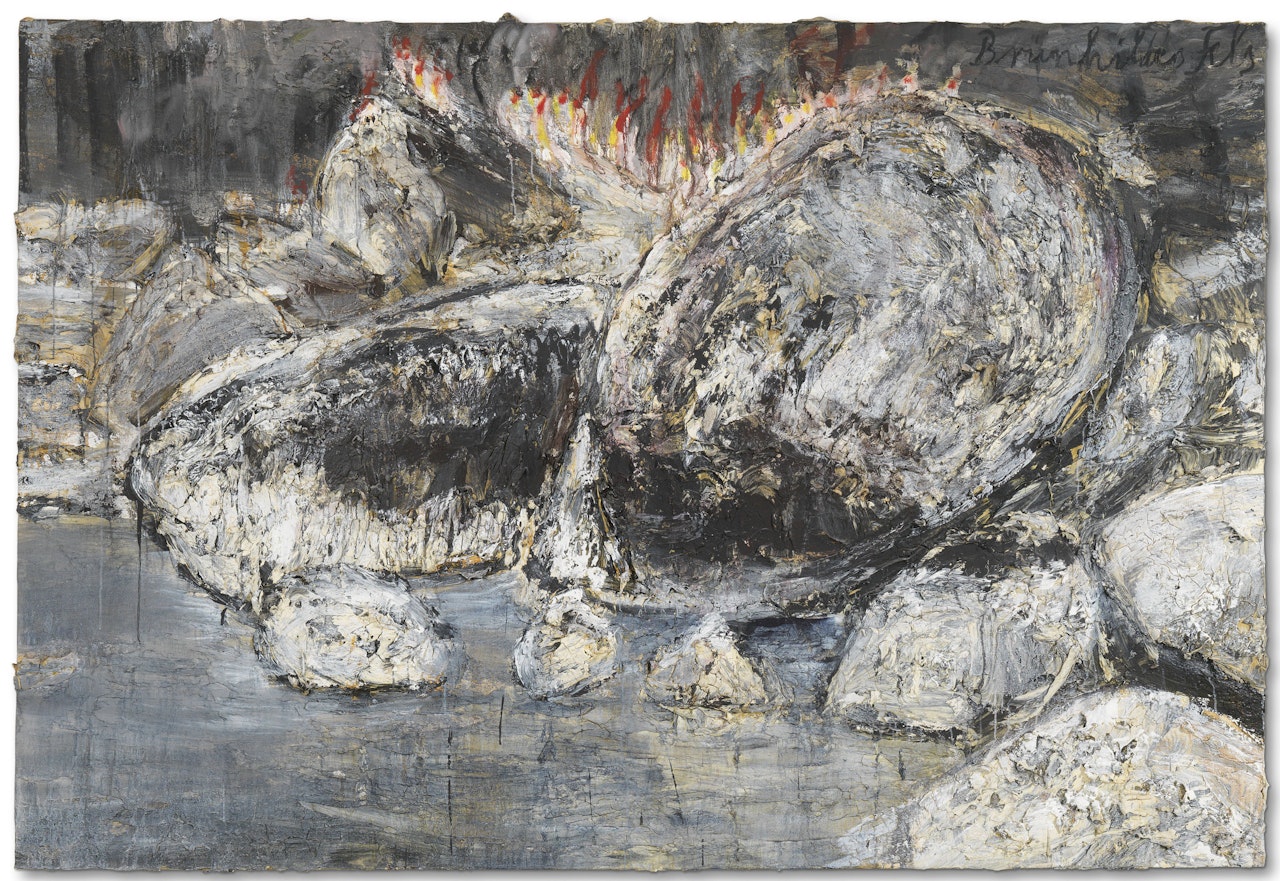 Brünhildes Fels (Brünhilde's Rock) by Anselm Kiefer