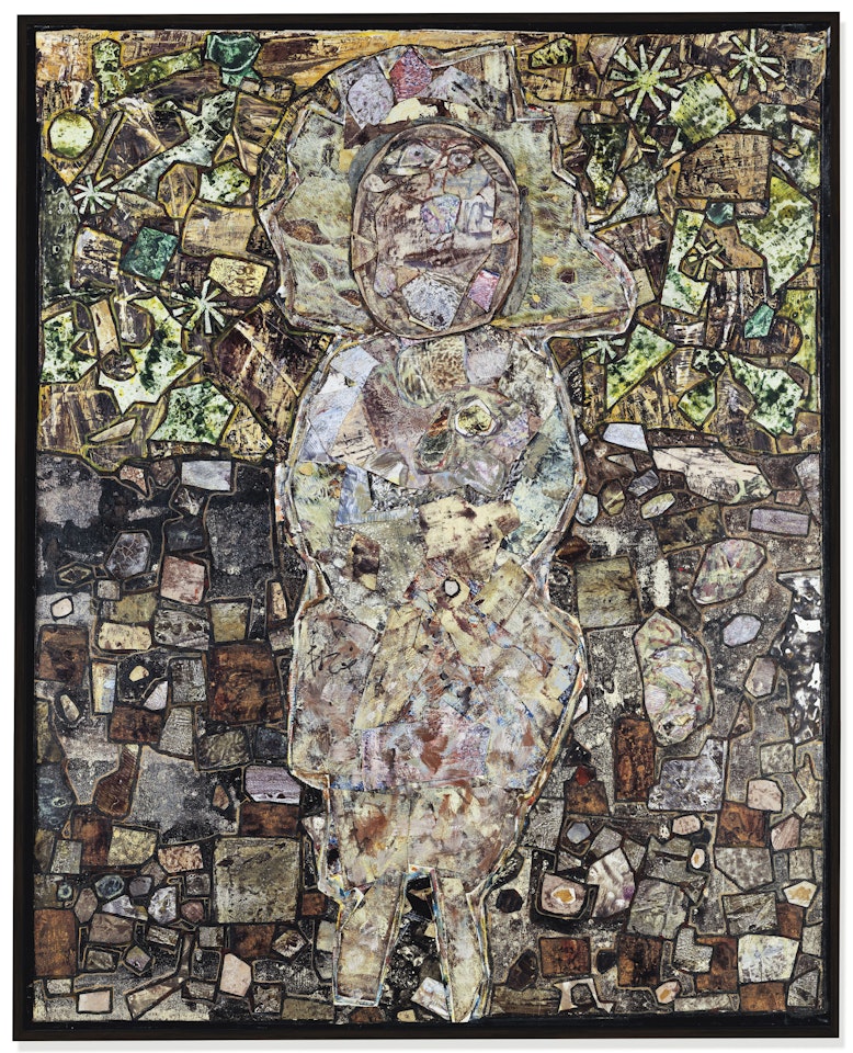 Madame au Jardin (Lady in the Garden) by Jean Dubuffet
