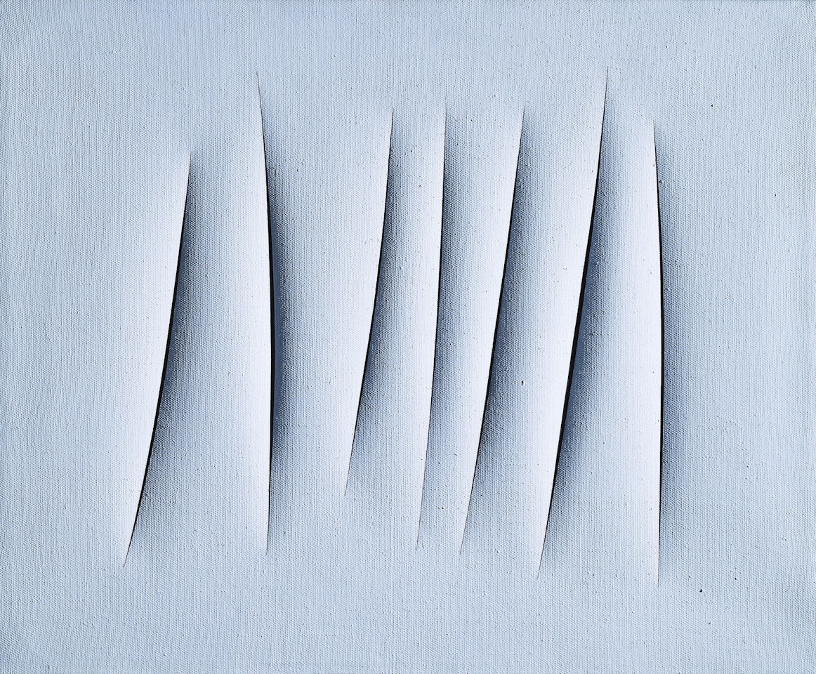 Concetto spaziale, Attese by Lucio Fontana