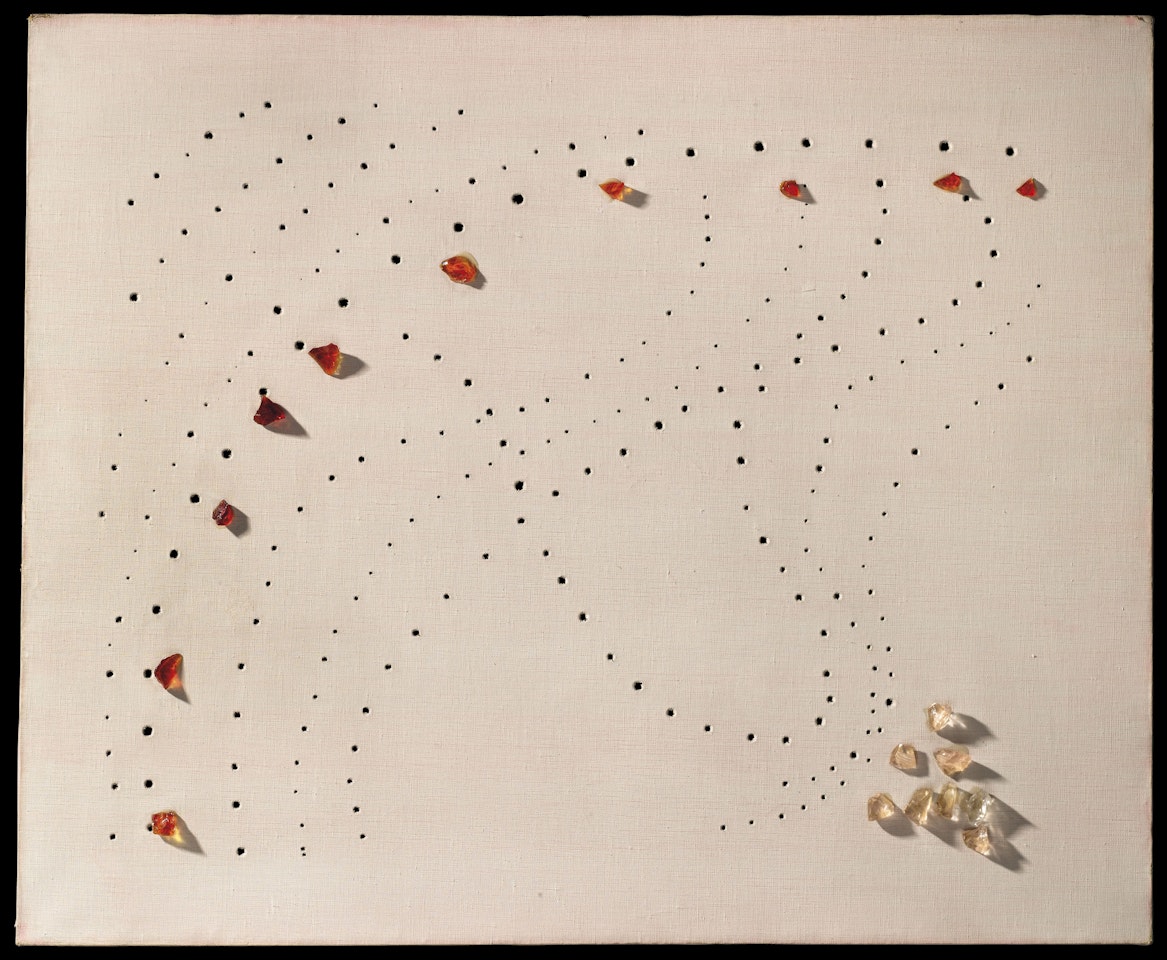 Concetto spaziale by Lucio Fontana