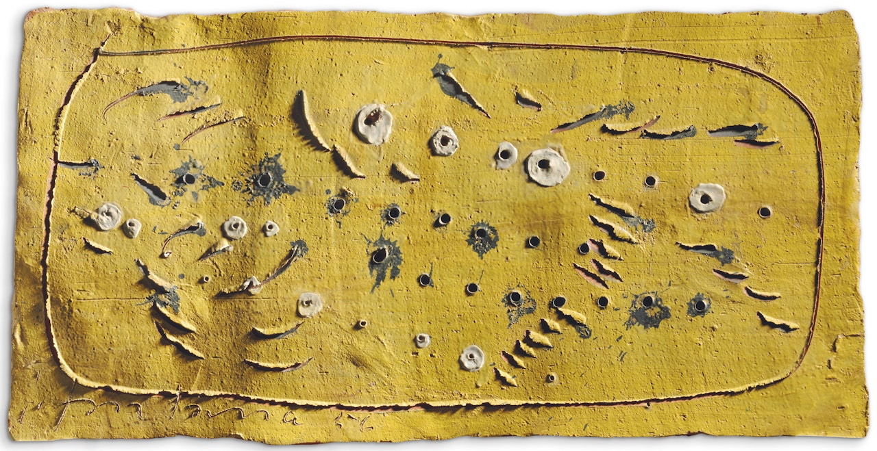 Concetto Spaziale by Lucio Fontana
