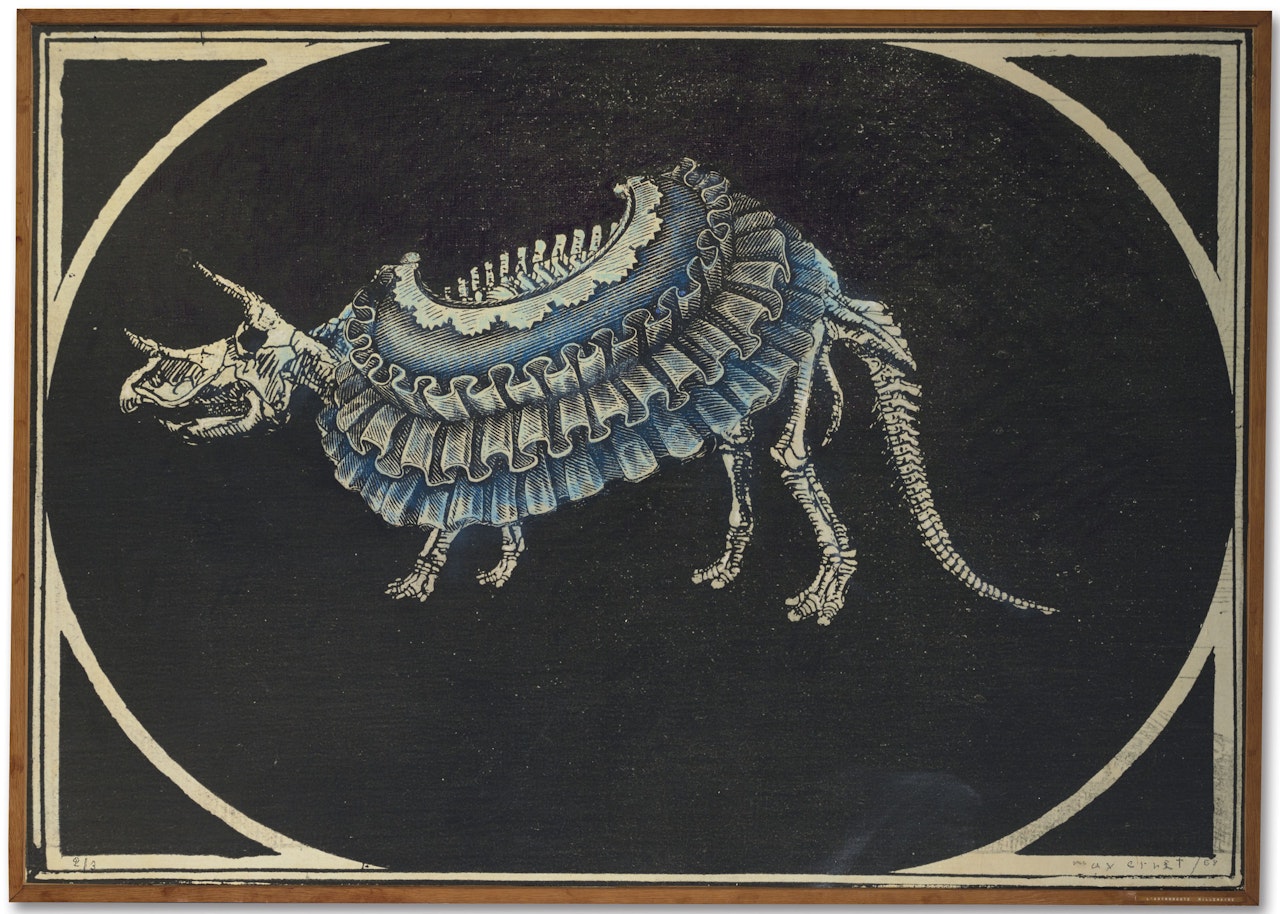 Cosmonaute millénaire by Max Ernst