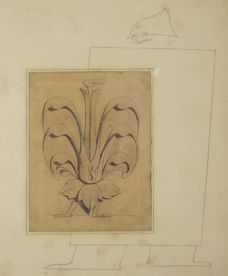 Je t'imagine en présentant une autre by Max Ernst