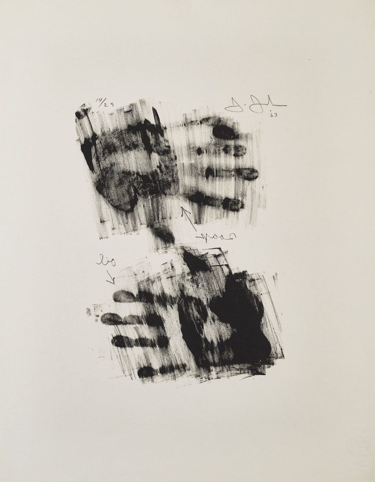 Hand by Jasper Johns