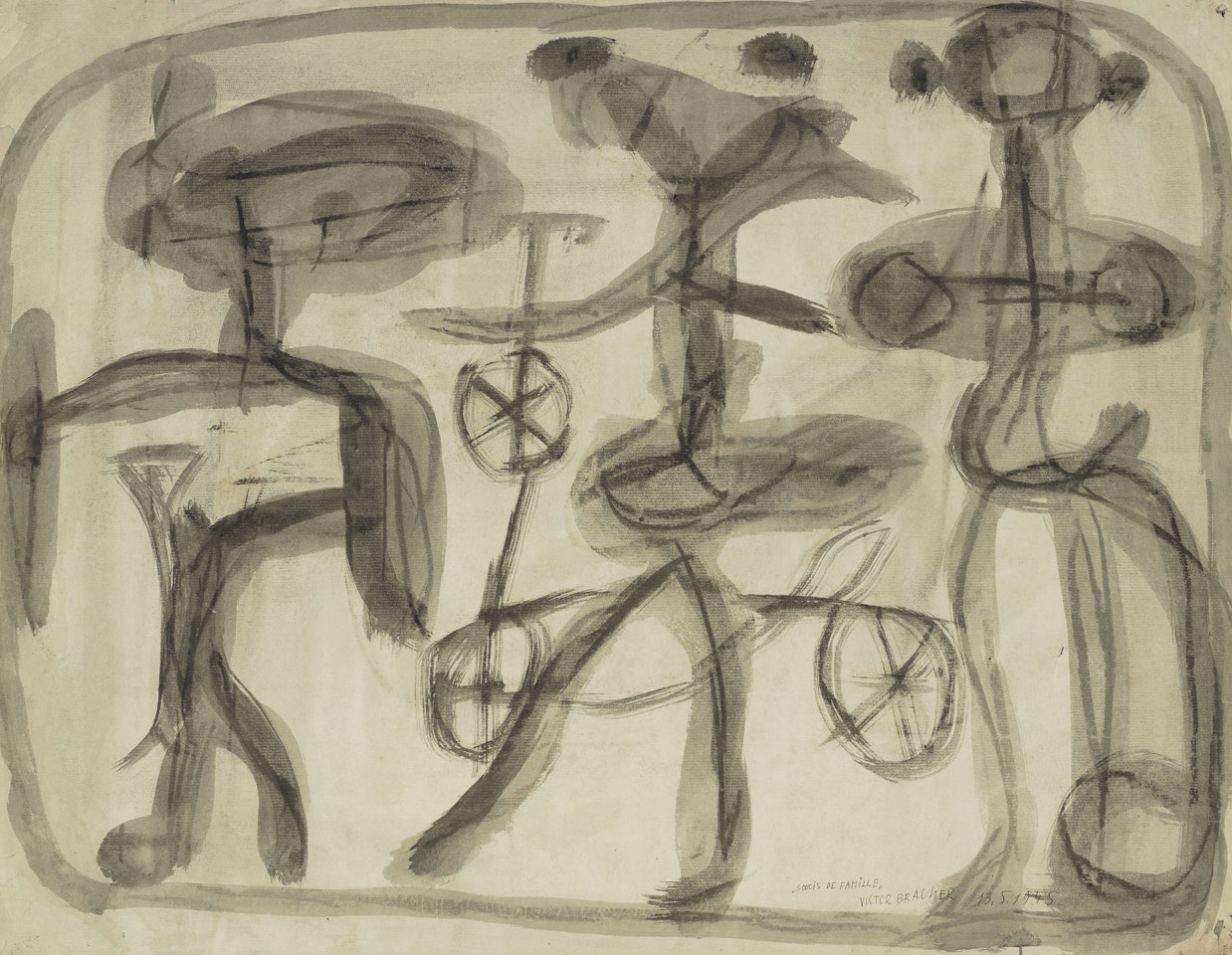 Soucis de famille by Victor Brauner
