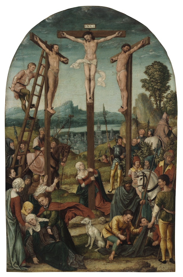 The Crucifixion by Flemish School