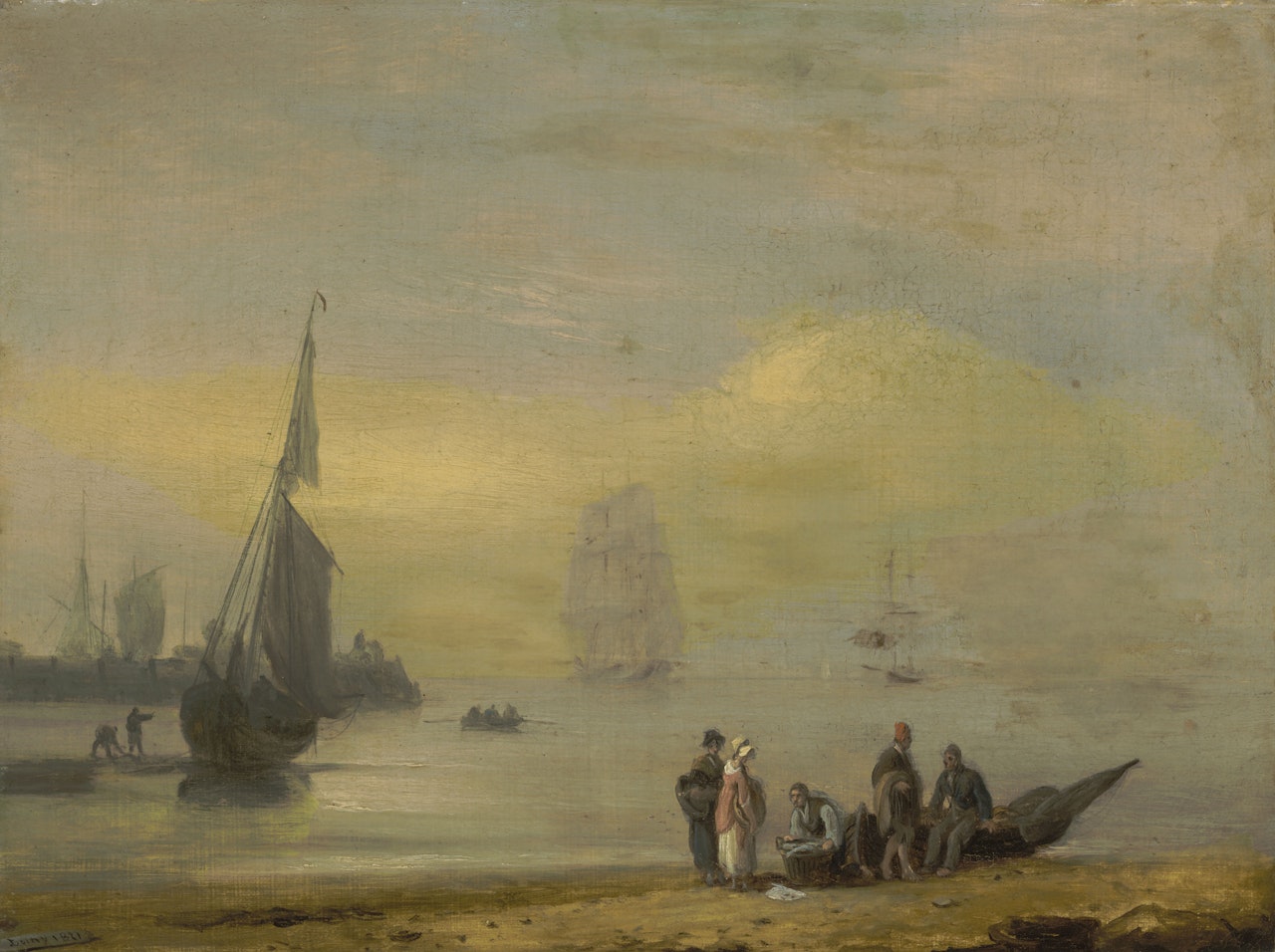 Unloading the catch by Thomas Luny