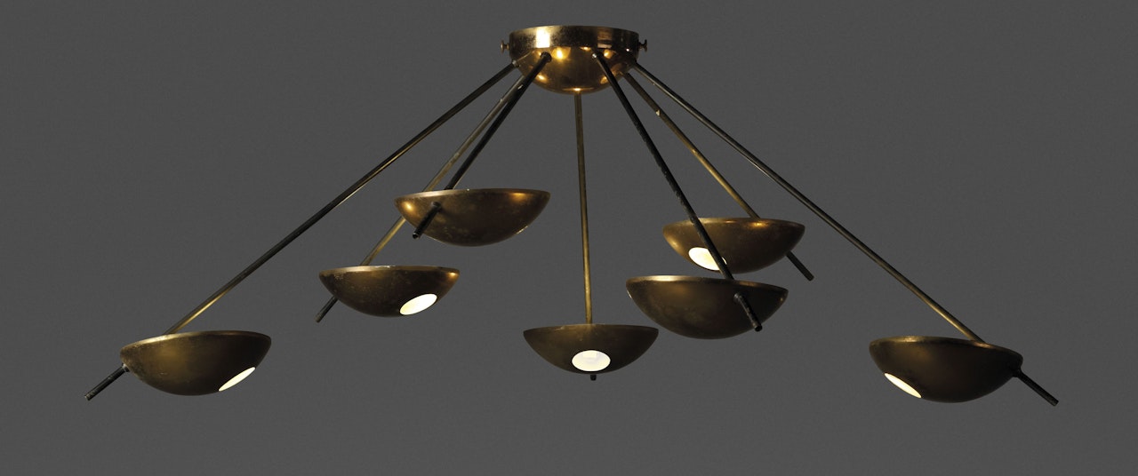 A CEILING LIGHT by Stilnovo