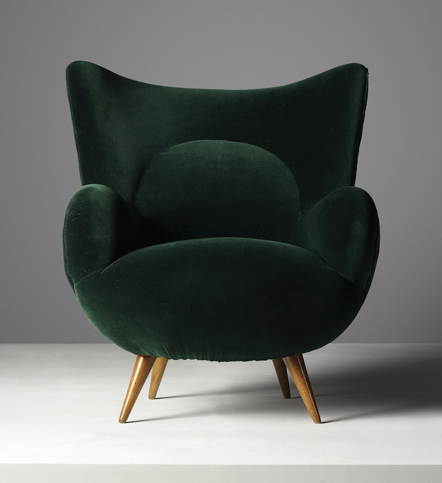 AN IMPORTANT ARMCHAIR by Carlo Mollino