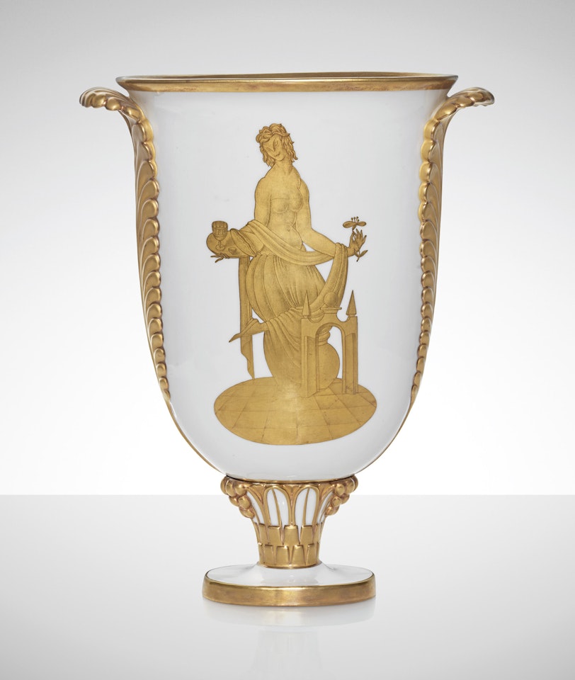 'L'OSPITALITÀ', A VASE by Gio Ponti