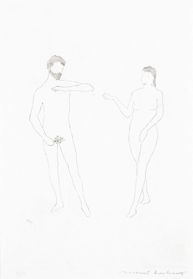 Morceaux choisis d'après Cranach et 'Relâche' by Marcel Duchamp